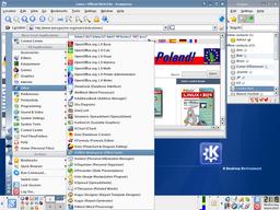 {Image of the K Desktop Environment]
