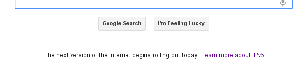 Google Search - IPv6